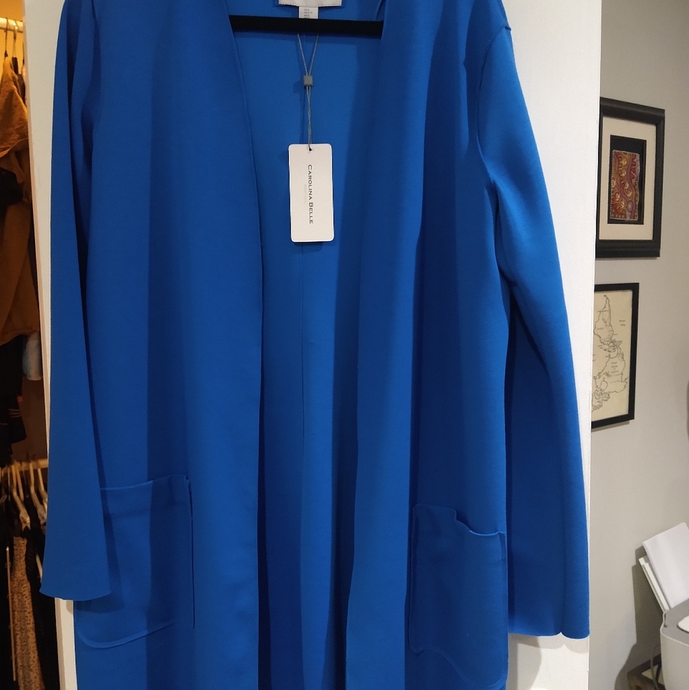 Women's blue blazer NWT